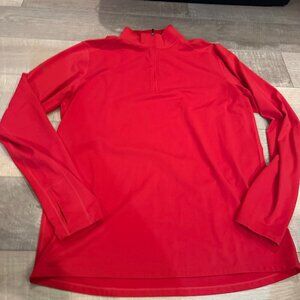 MARMOT MENS NWOT RED 3/4 ZIP GOLF PULLOVER XL